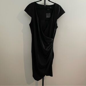 NWT ASOS Curve Faux Black Dress Size 20